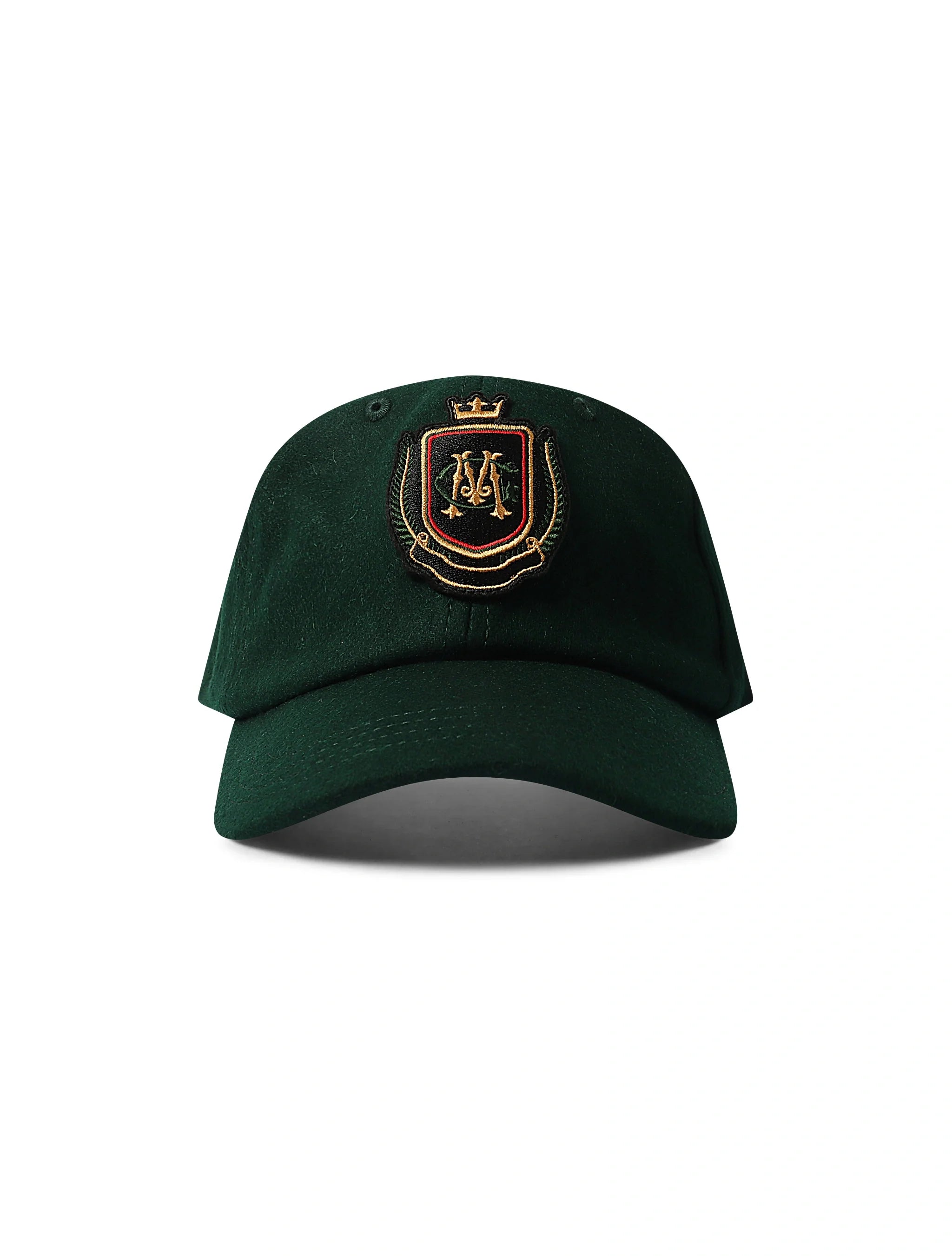 Malbon Crest Dad Hat - Myrtle by Denim Exchange