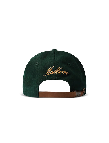Malbon Crest Dad Hat - Myrtle by Denim Exchange