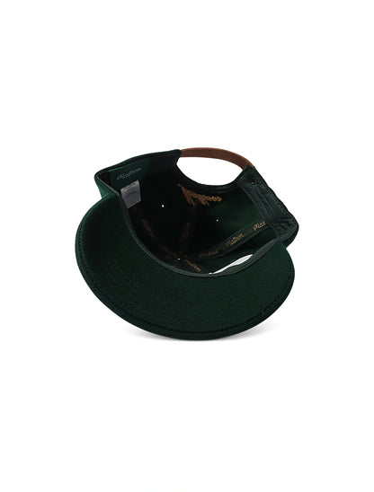 Malbon Crest Dad Hat - Myrtle by Denim Exchange