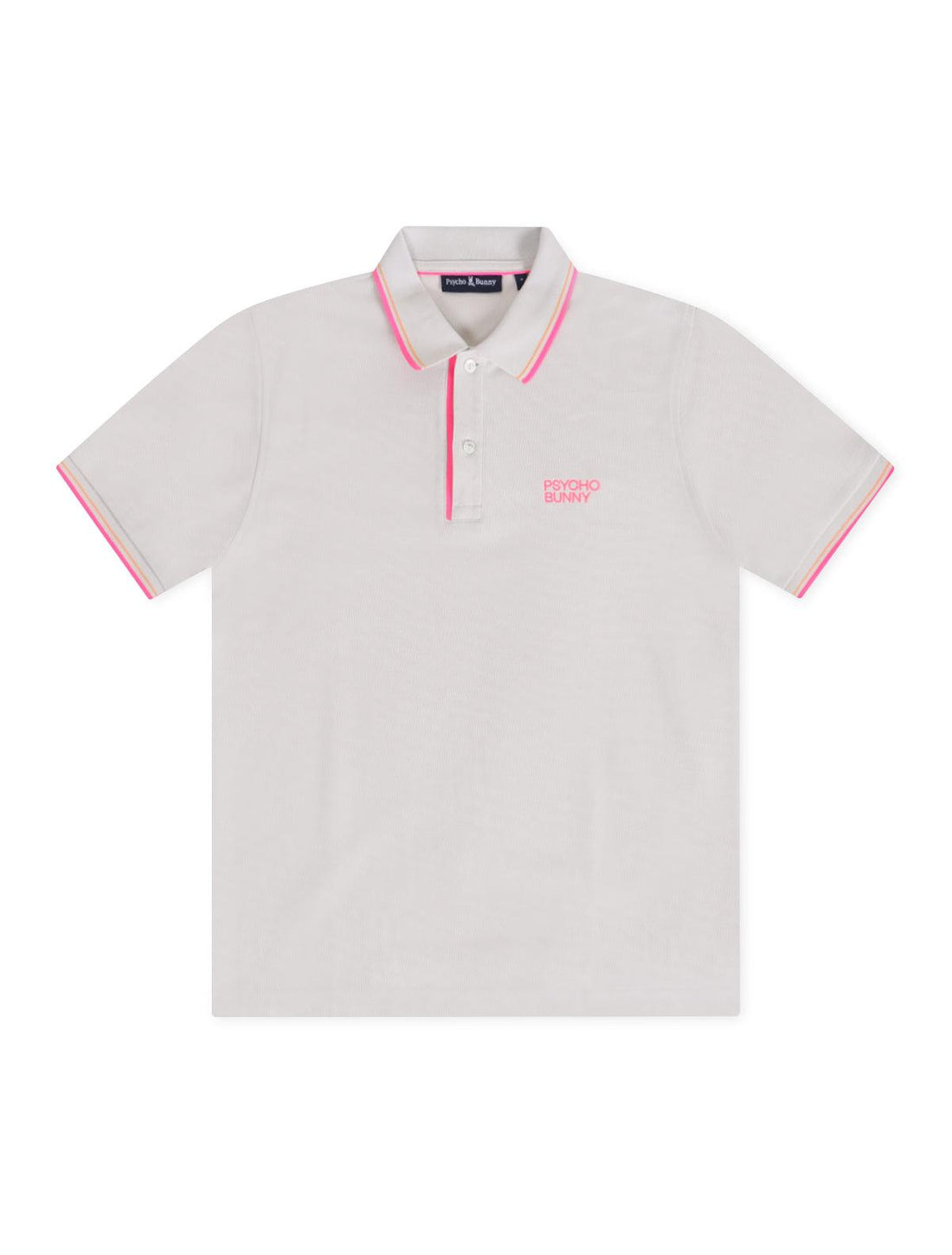 Psycho Bunny Wasterlo Pique Polo - Natural Linen by Denim Exchange