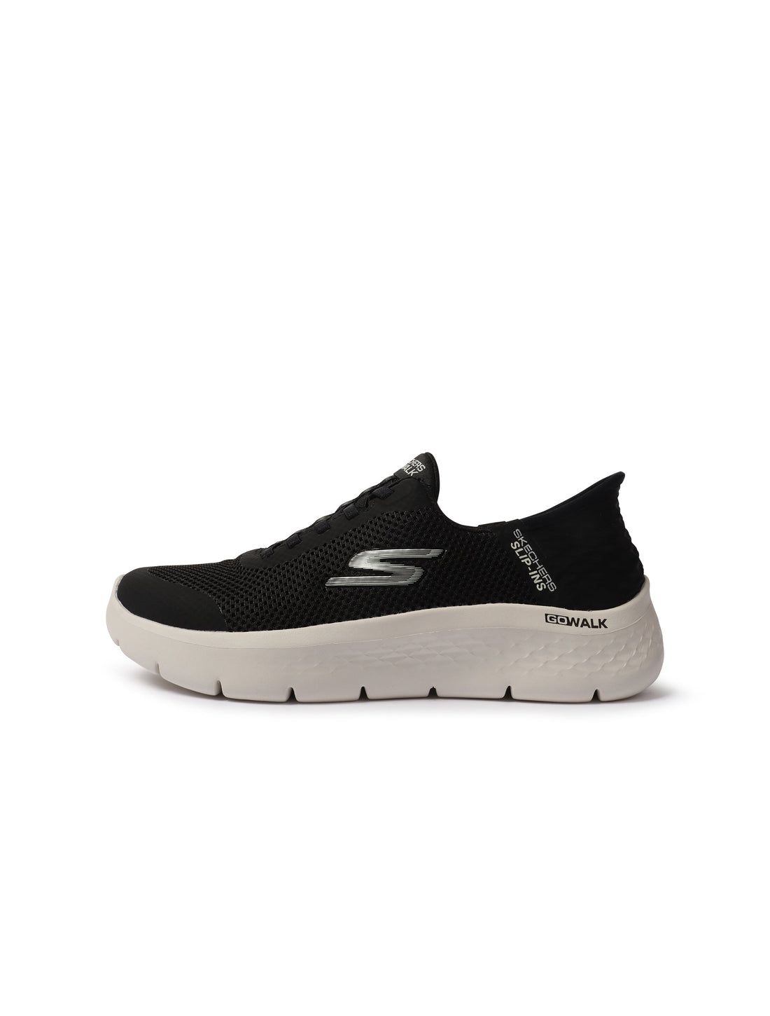 Skechers Womens Go Walk Flex Grand Entry - Black/White by Denim Exchange