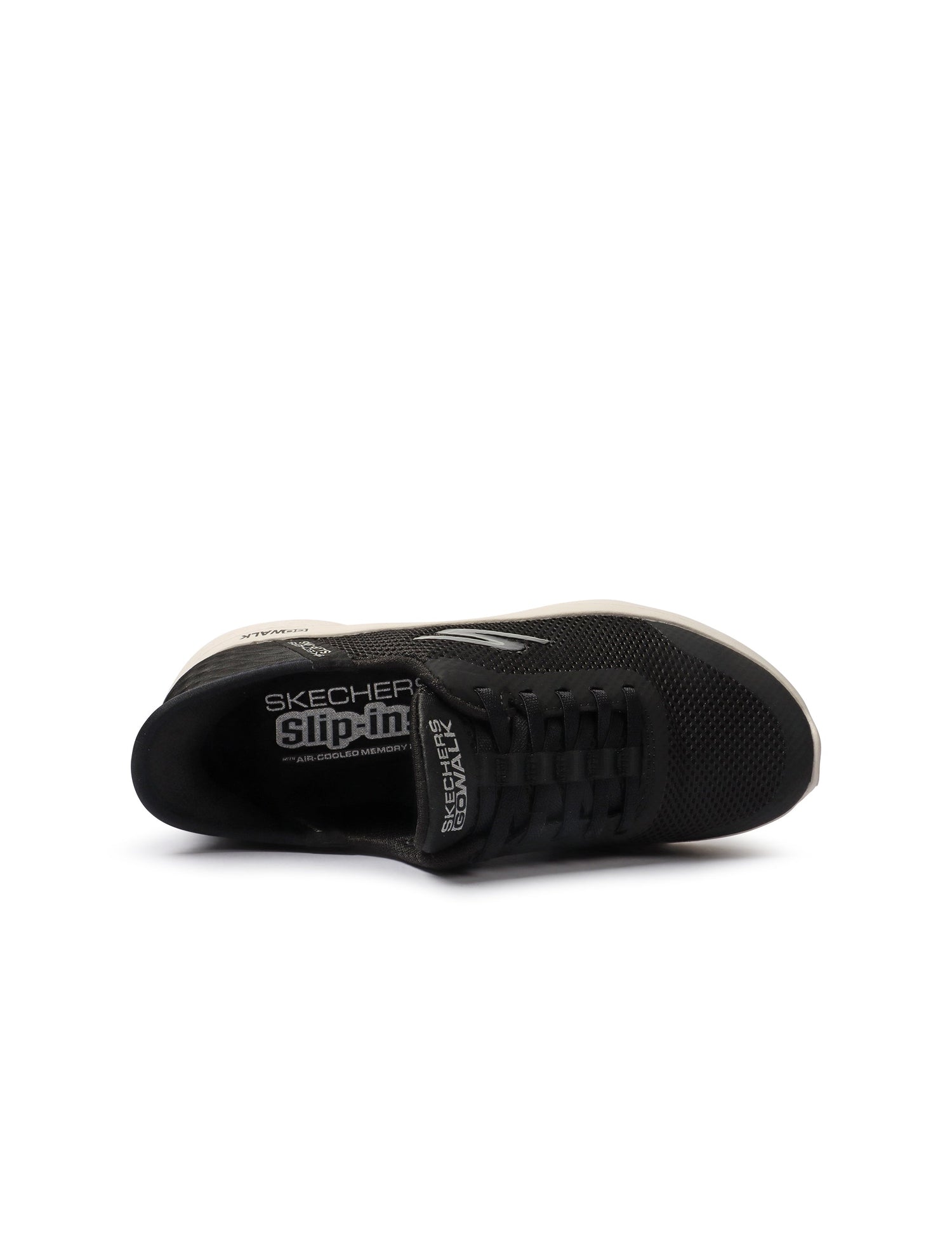 Skechers Womens Go Walk Flex Grand Entry - Black/White by Denim Exchange