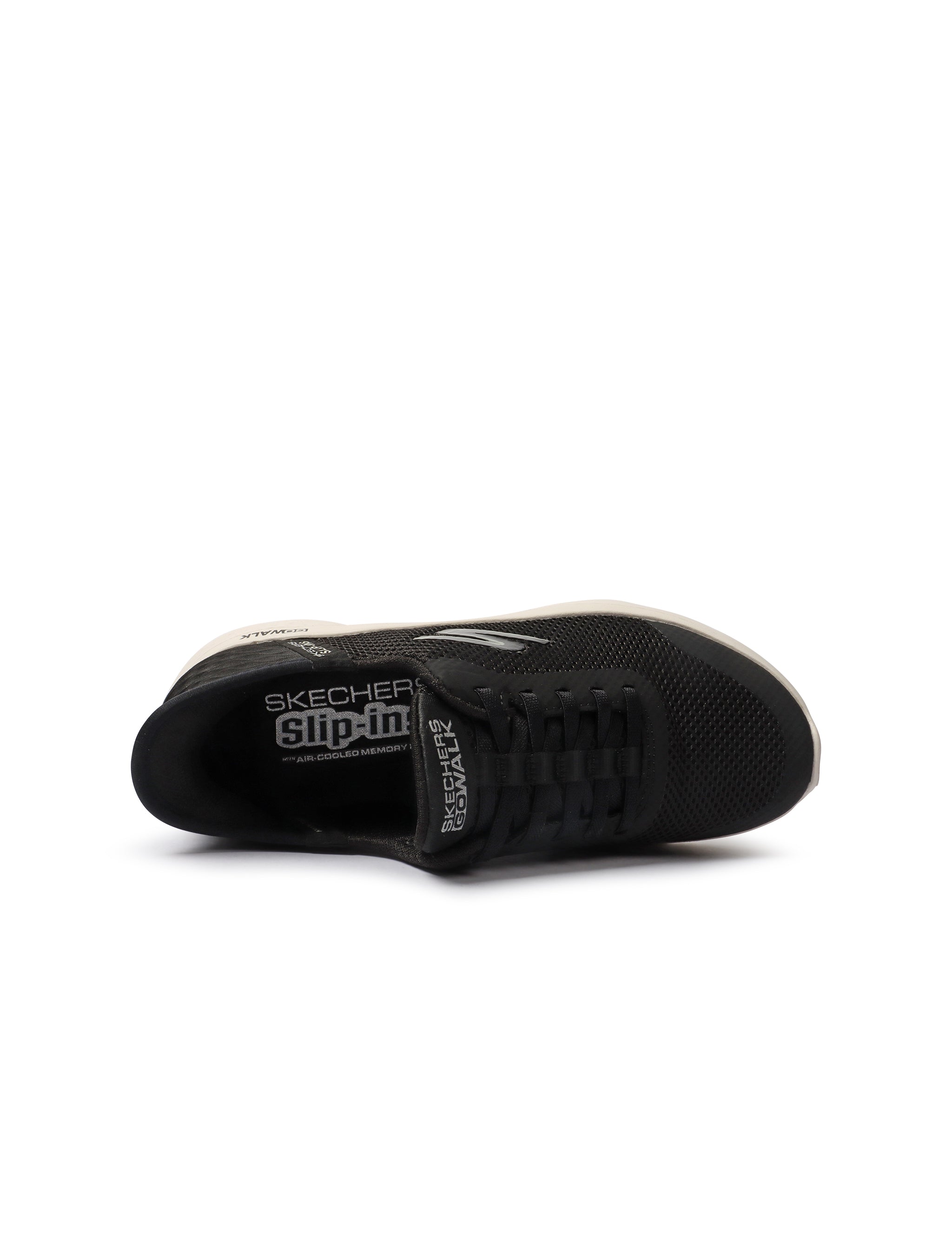 Skechers Womens Go Walk Flex Grand Entry - Black/White by Denim Exchange