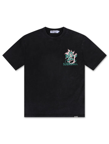 Sugarhill Judgement Day Tee - Black Vintage by Denim Exchange