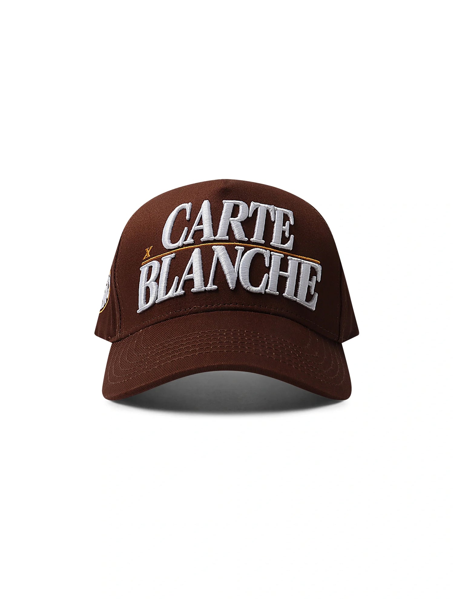 Carte Blanche The Classic Snapback - Chocolate by Denim Exchange