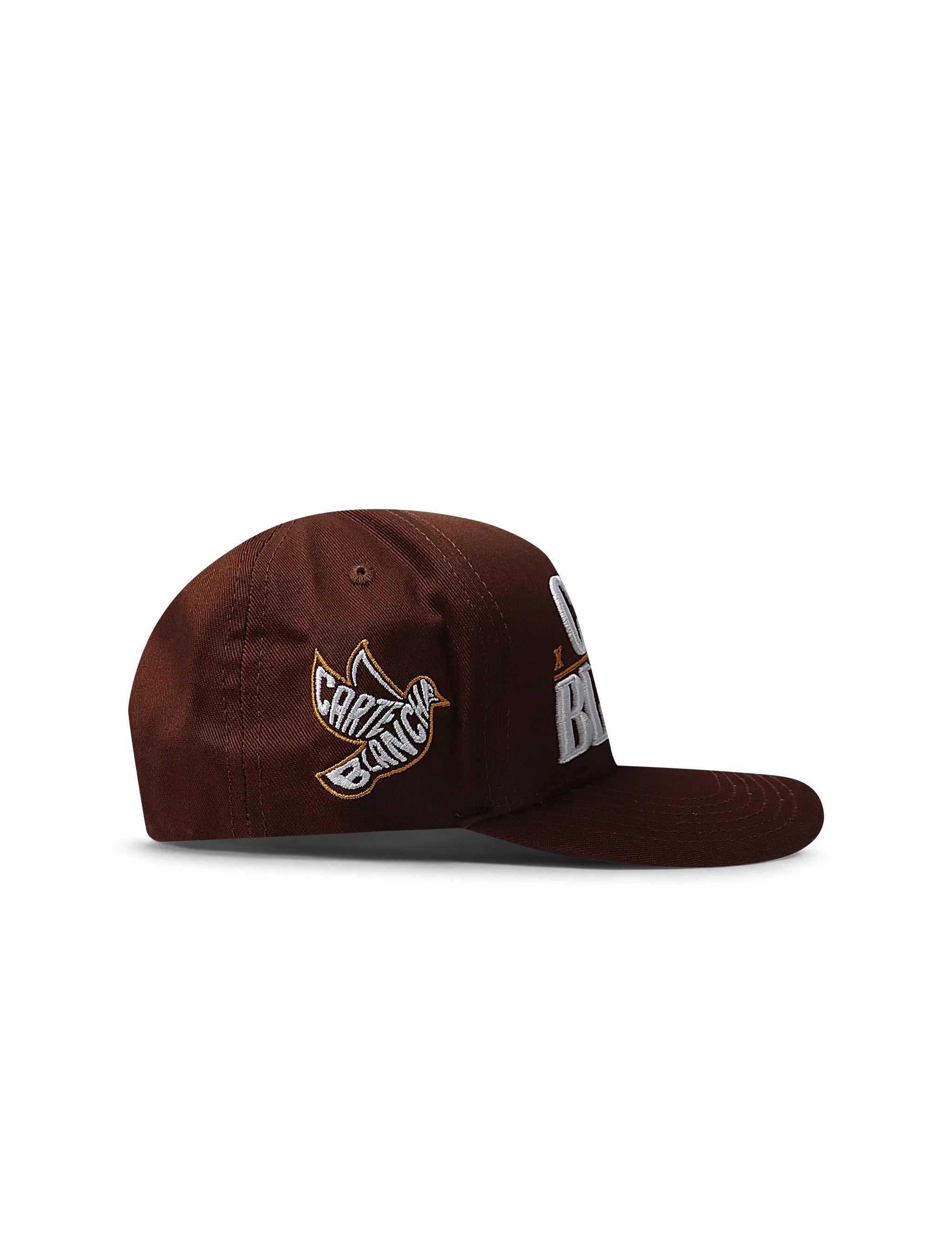 Carte Blanche The Classic Snapback - Chocolate by Denim Exchange