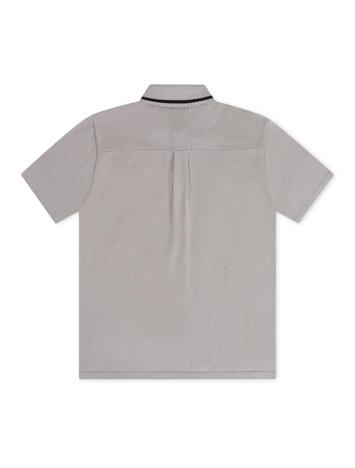 Iceberg Knitted Polo Shirt - Beige by Denim Exchange