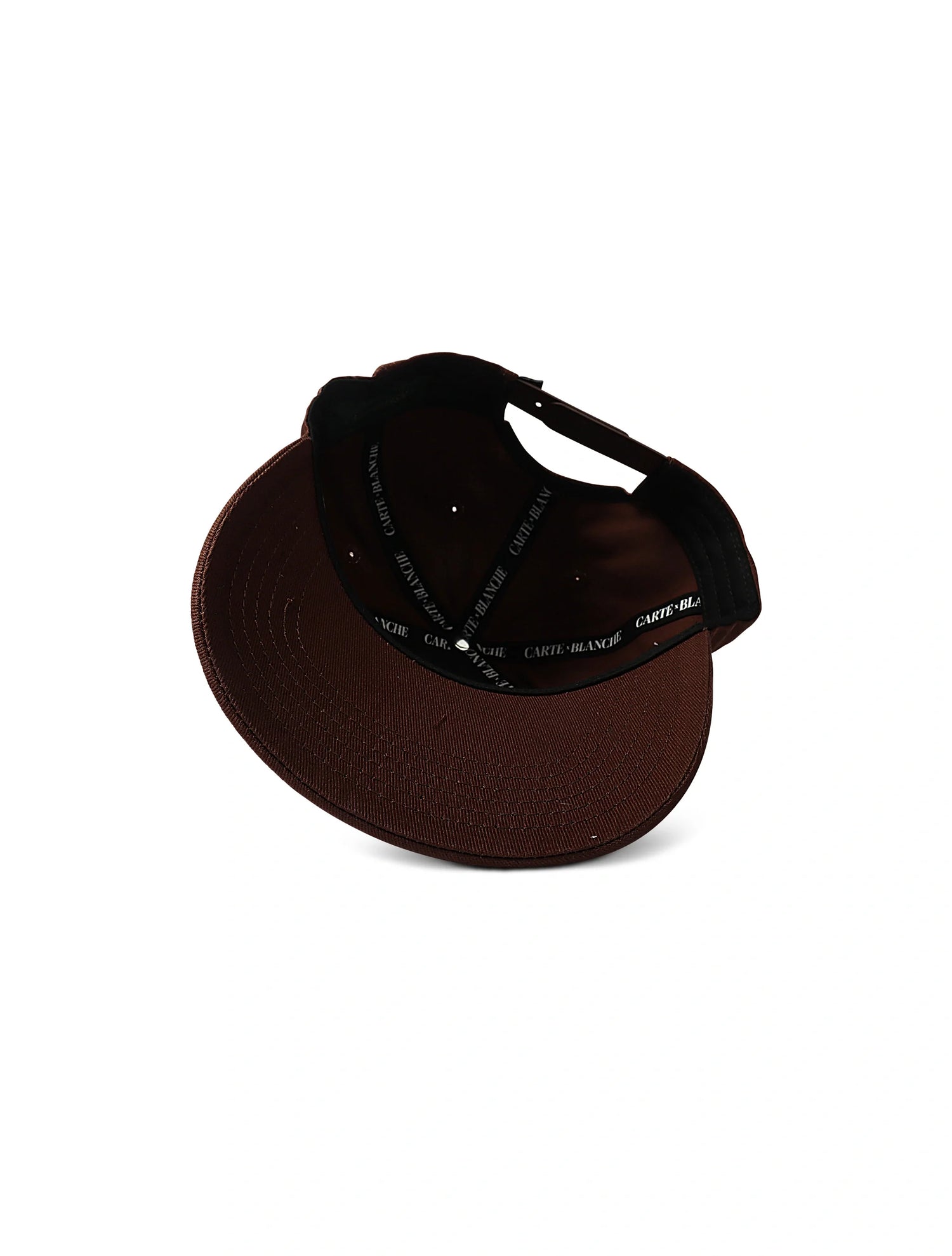 Carte Blanche The Classic Snapback - Chocolate by Denim Exchange