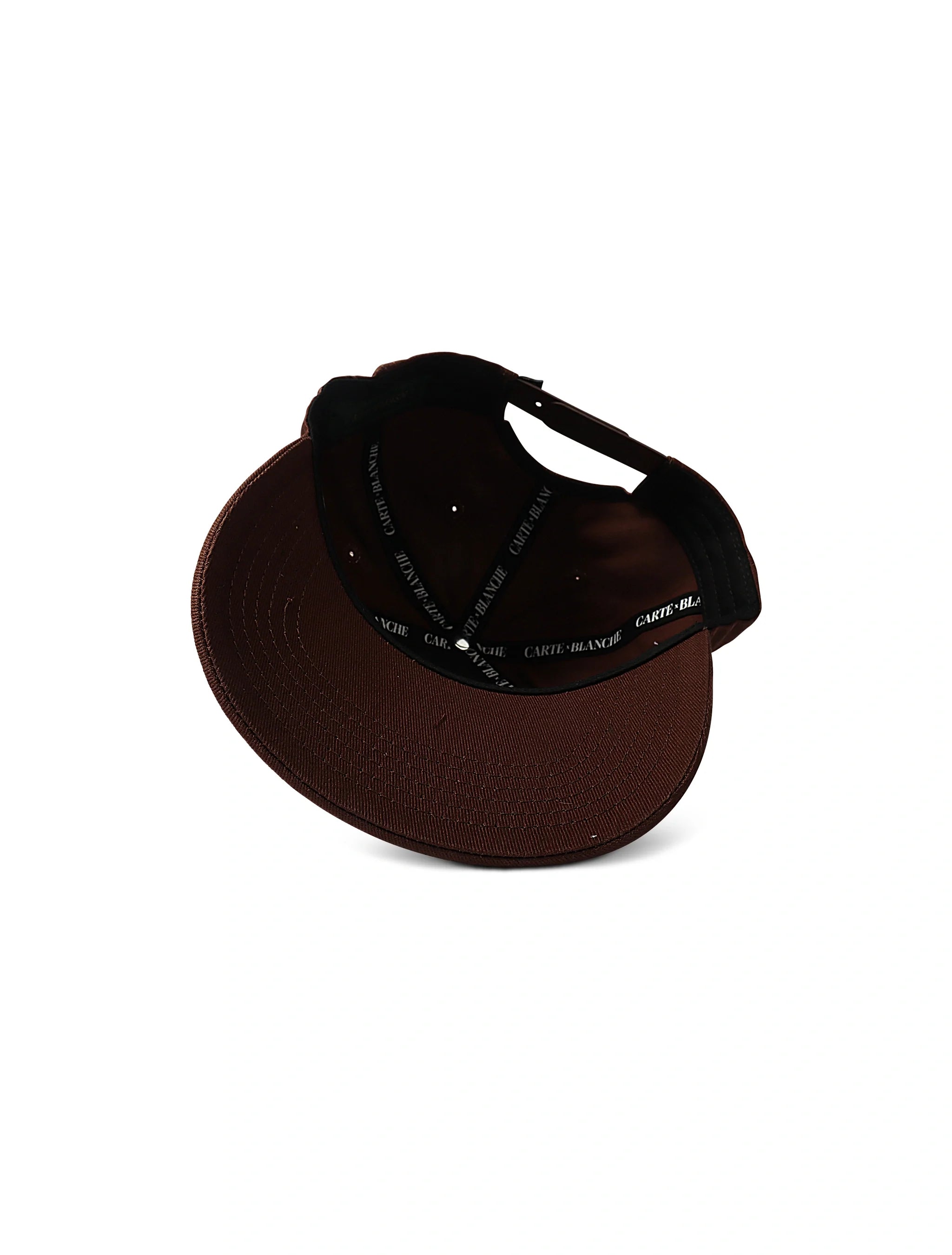 Carte Blanche The Classic Snapback - Chocolate by Denim Exchange