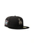 New Era 5950 Dodgers 40th Anniversary Patch Hat - Charcoal by Denim Exchange