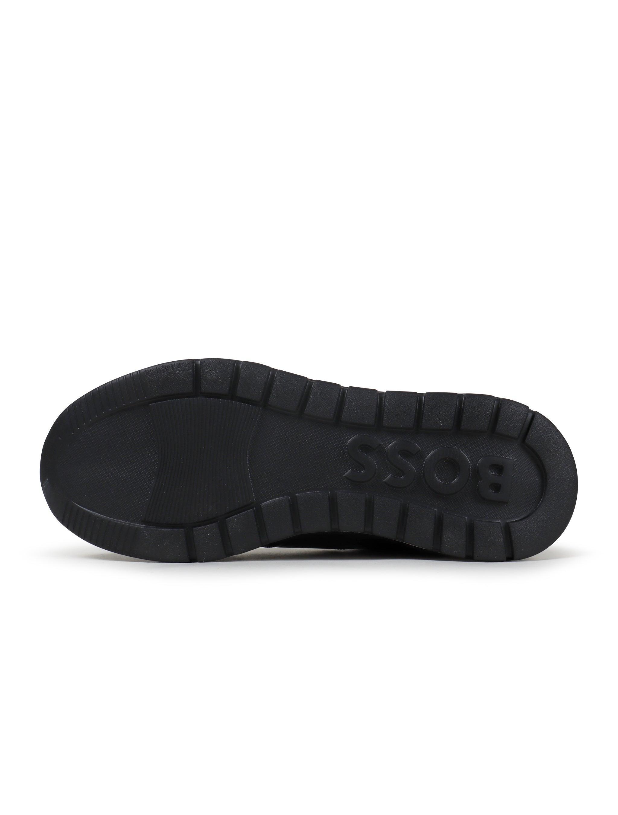 Hugo Boss Mens Jace Runn Shoes - Black by Denim Exchange