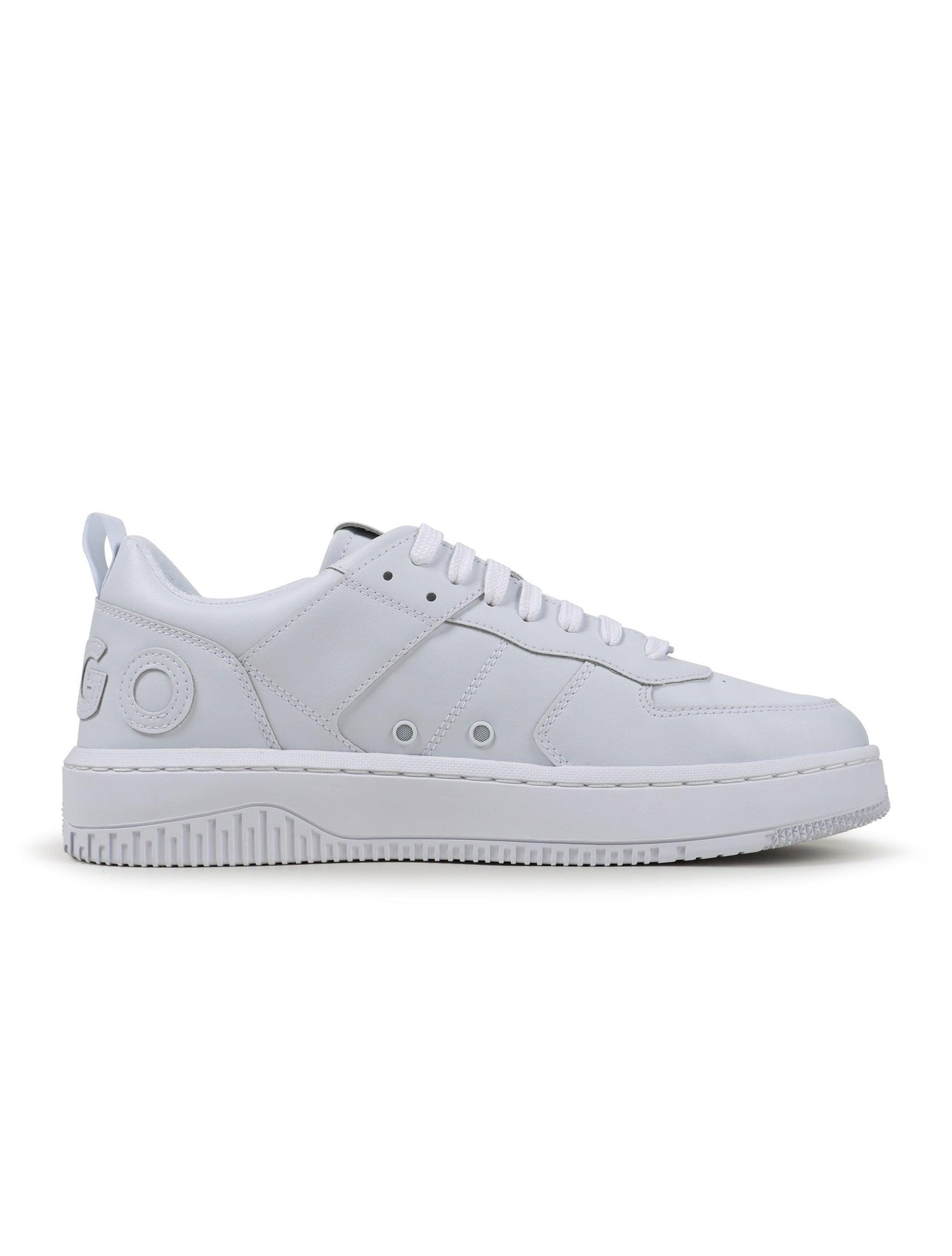 Hugo Boss Mens Kilian Tenn Shoes - White by Denim Exchange