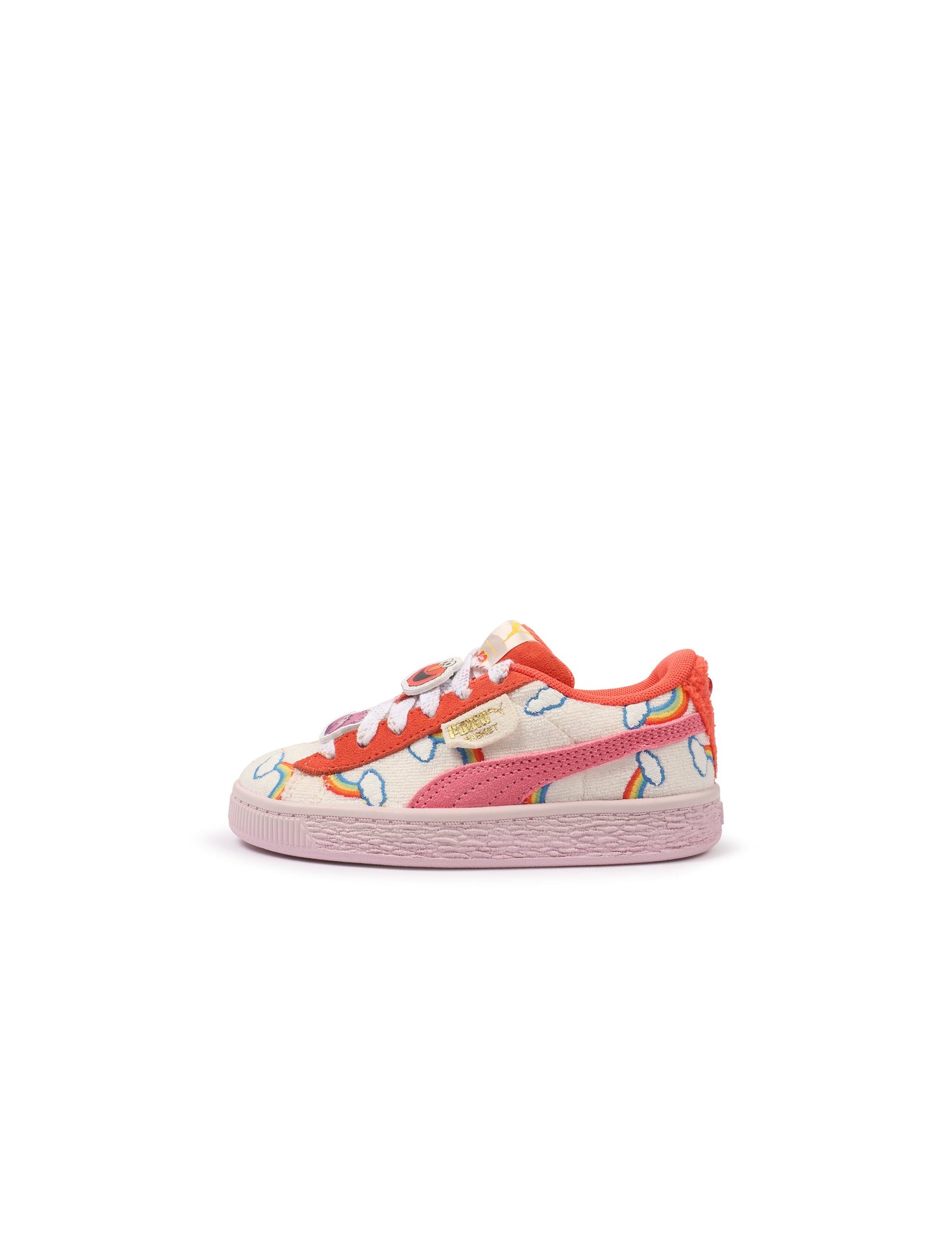Puma (PS) Basket Elmo Cheer - Red by Denim Exchange