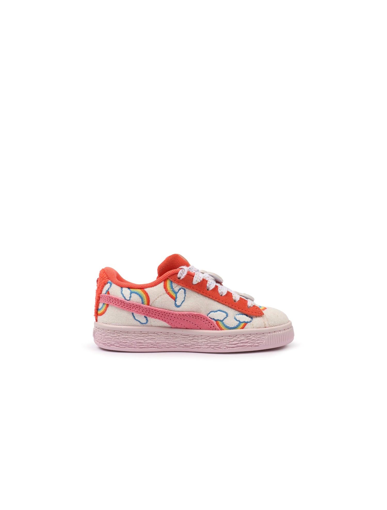 Puma (PS) Basket Elmo Cheer - Red by Denim Exchange