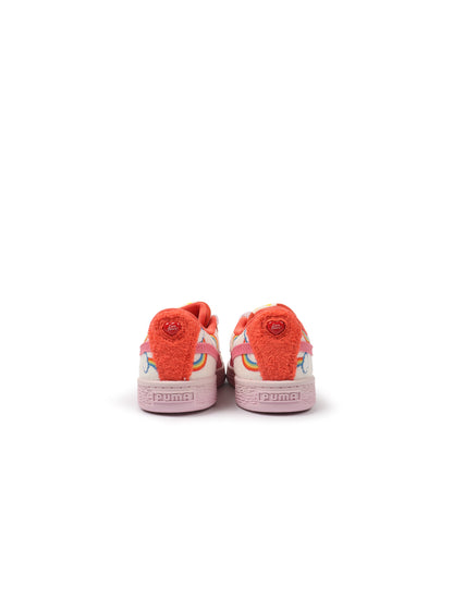 Puma (TD) Basket Elmo Cheer 2 - Red by Denim Exchange