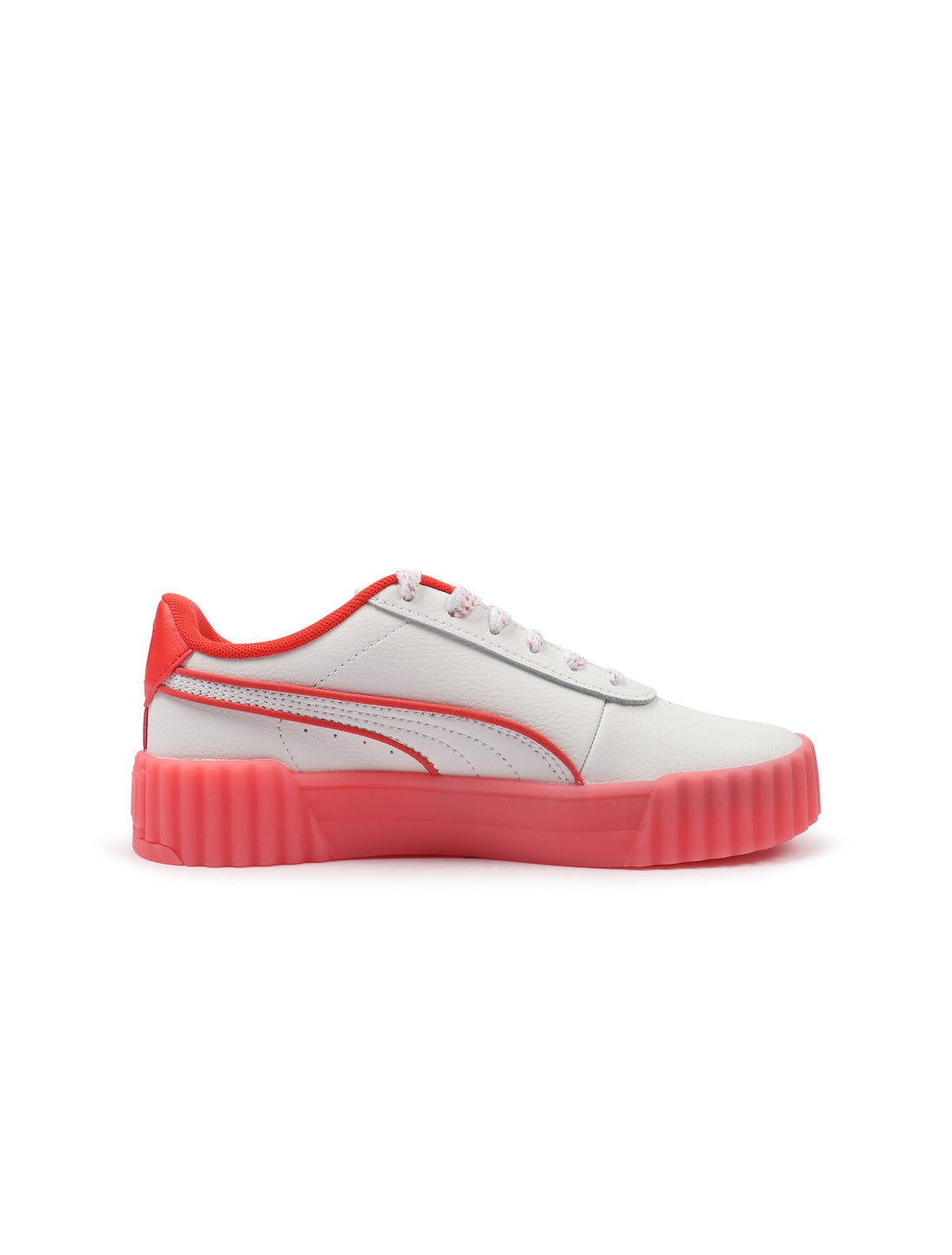 Puma Womens Carina 3.0 Care Bear SS - White/Red by Denim Exchange