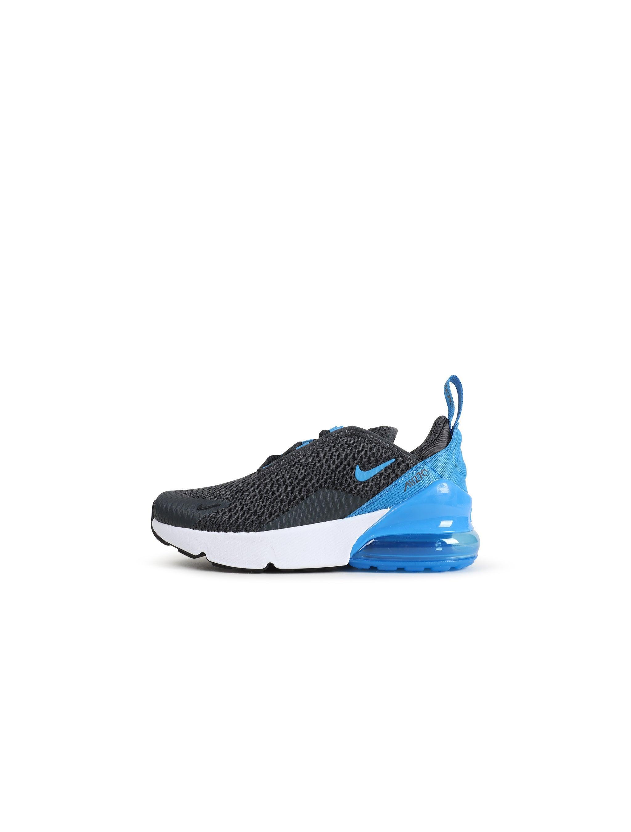 Nike (PS) Air Max 270 - Black/Blue by Denim Exchange