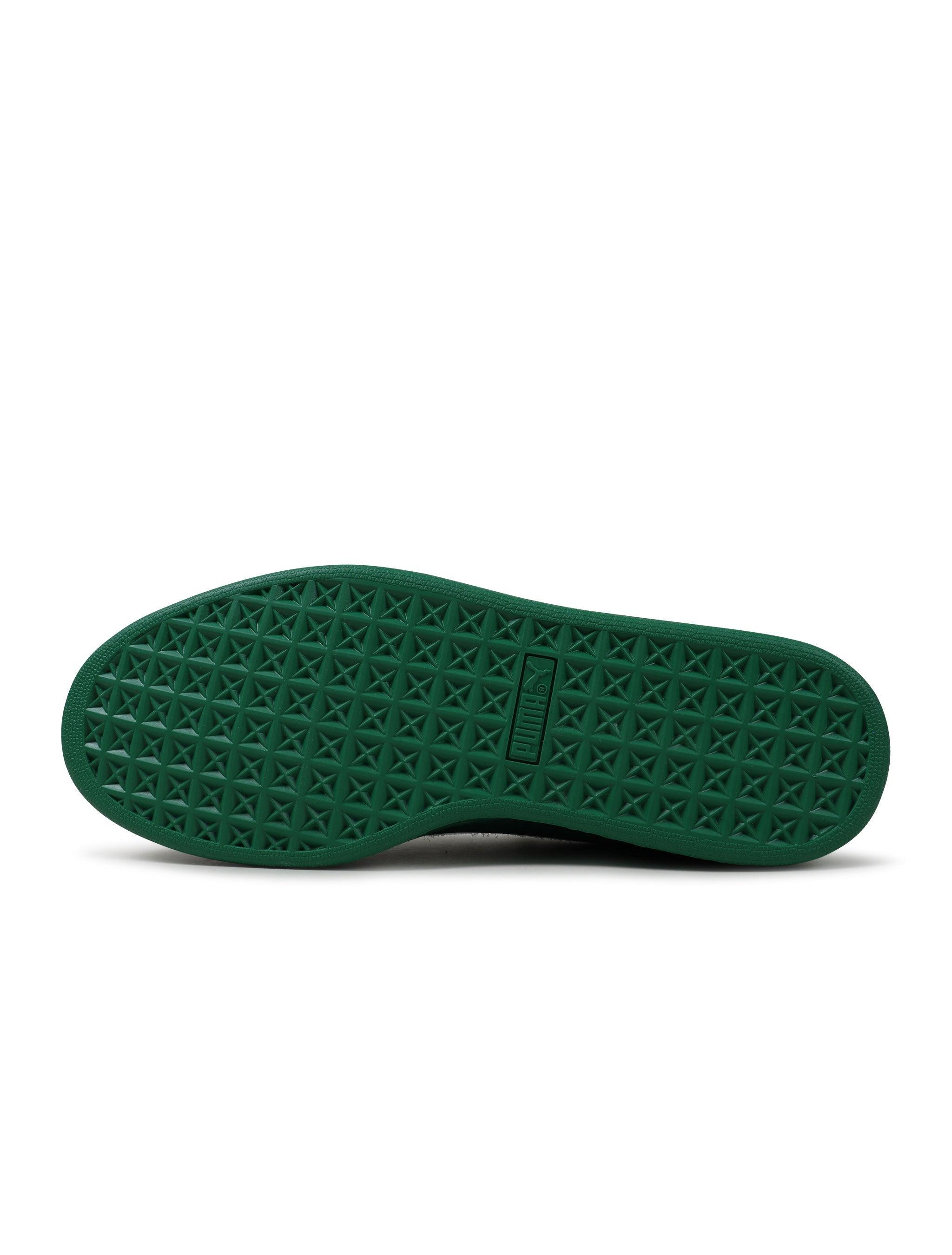 Puma Suede Love Marathon Sneaker - Green by Denim Exchange