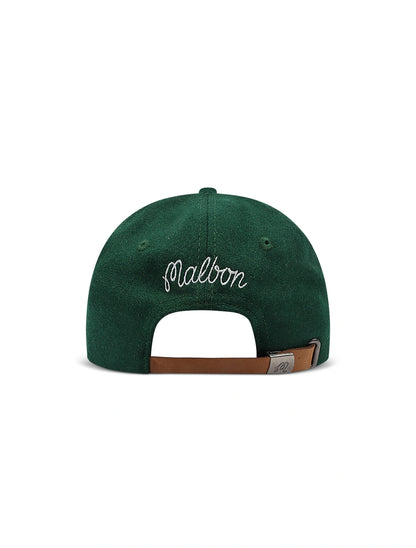 Malbon Mistleflow Dad Hat - Green by Denim Exchange