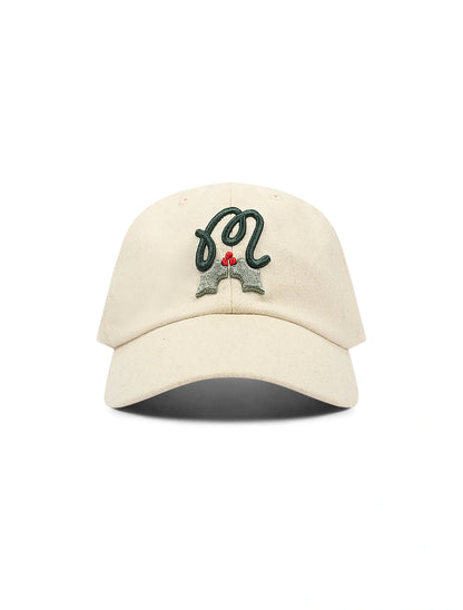 Malbon Mistleflow Dad Hat - Ivory by Denim Exchange