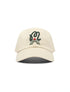 Malbon Mistleflow Dad Hat - Ivory by Denim Exchange