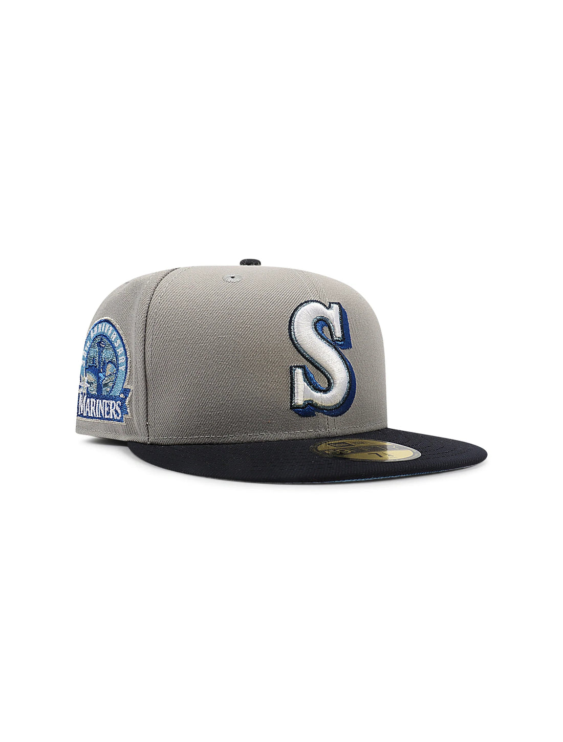 New Era 5950 Seattle Mariners 30th Anniversary Hat - Grey/Black by Denim Exchange