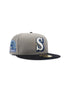New Era 5950 Seattle Mariners 30th Anniversary Hat - Grey/Black by Denim Exchange