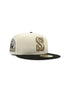 New Era 5950 Seattle Mariners 30th Anniversary Hat - Chrome/Gold by Denim Exchange
