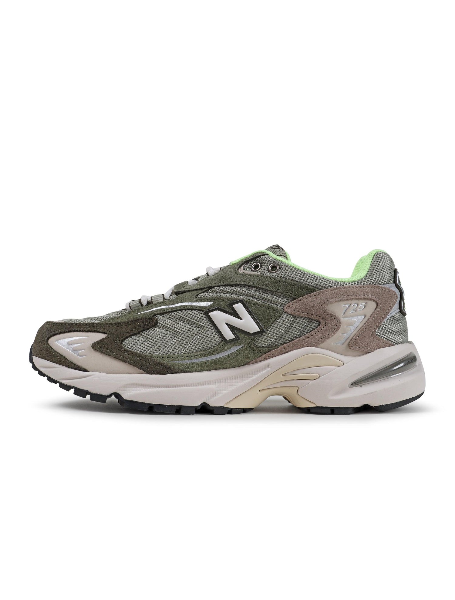 New Balance Mens 725 Shoes - Olivine by Denim Exchange
