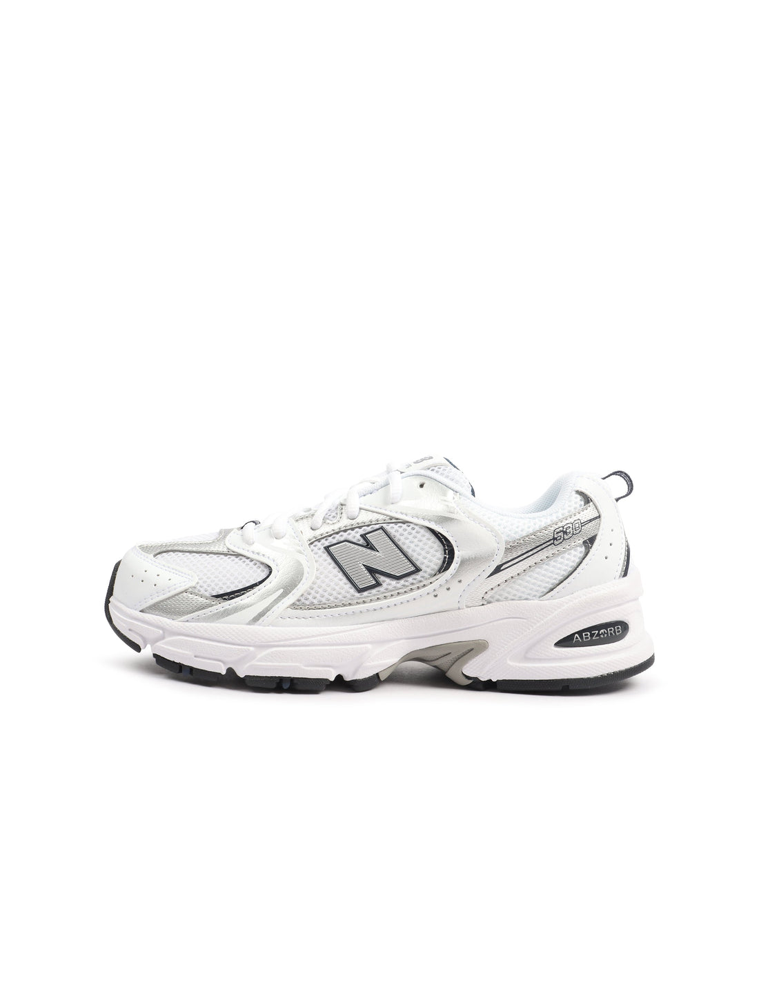 New Balance Big Kids 530 Running Shoes - White/Indigo by Denim Exchange