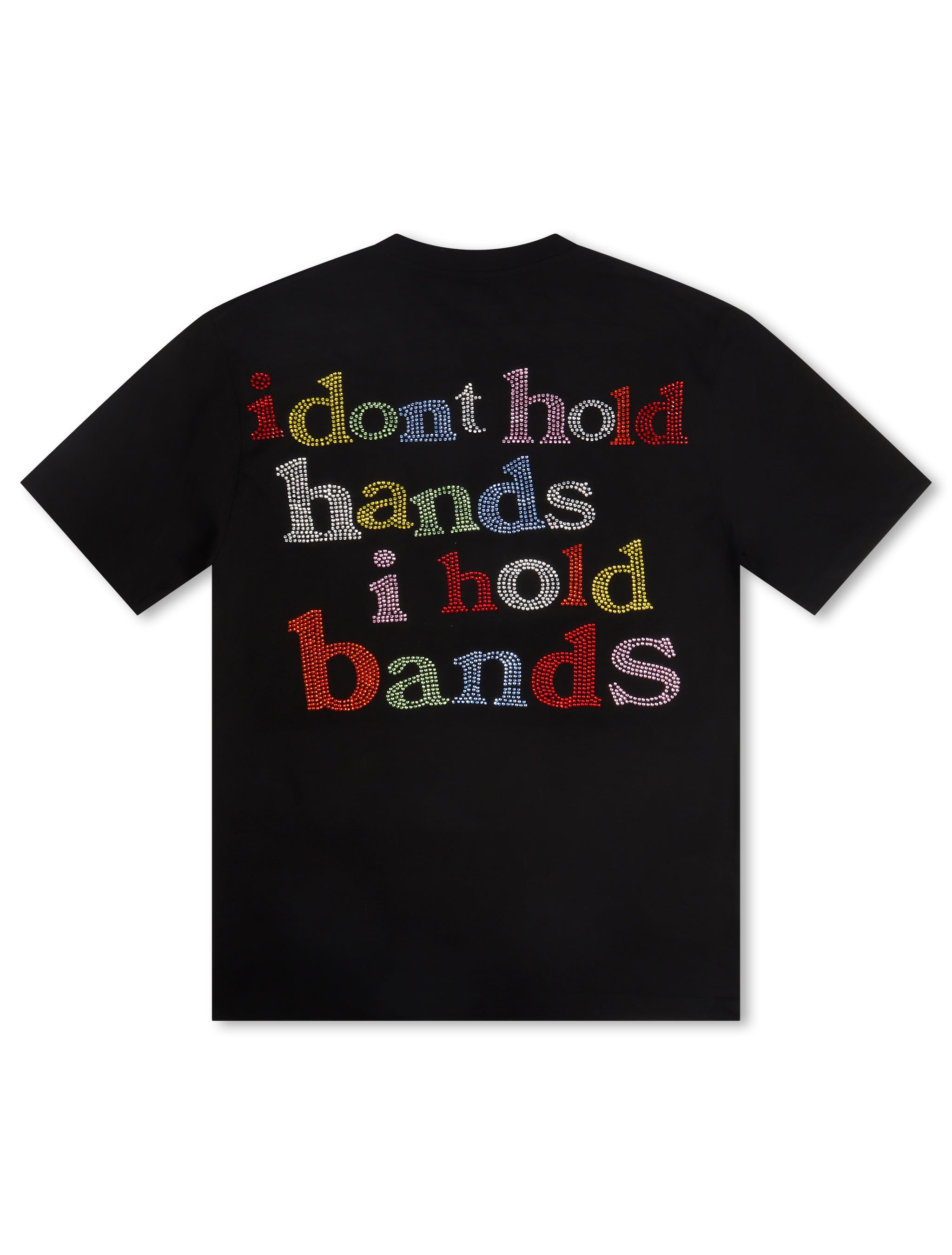 All Cash Hold Bands Rhinestone Tee - Multicolor by Denim Exchange
