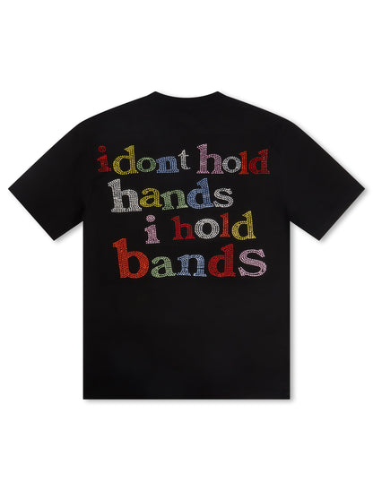 All Cash Hold Bands Rhinestone Tee - Multicolor by Denim Exchange