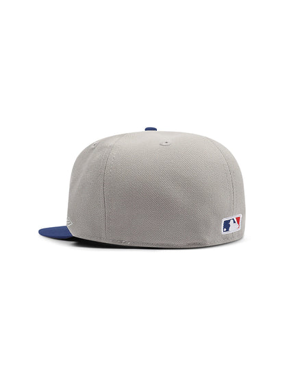 New Era 5950 Dodgers Champions Script Hat - Grey by Denim Exchange