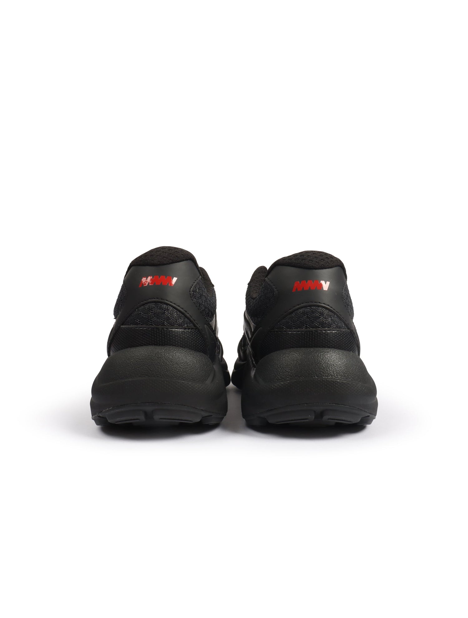 Hugo Boss Mens Trainers Leather Mesh - Black by Denim Exchange