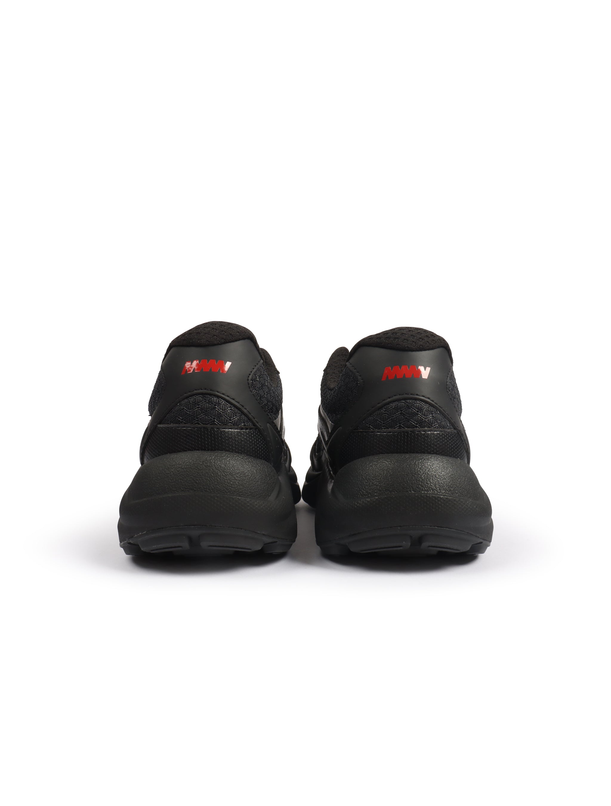 Hugo Boss Mens Trainers Leather Mesh - Black by Denim Exchange