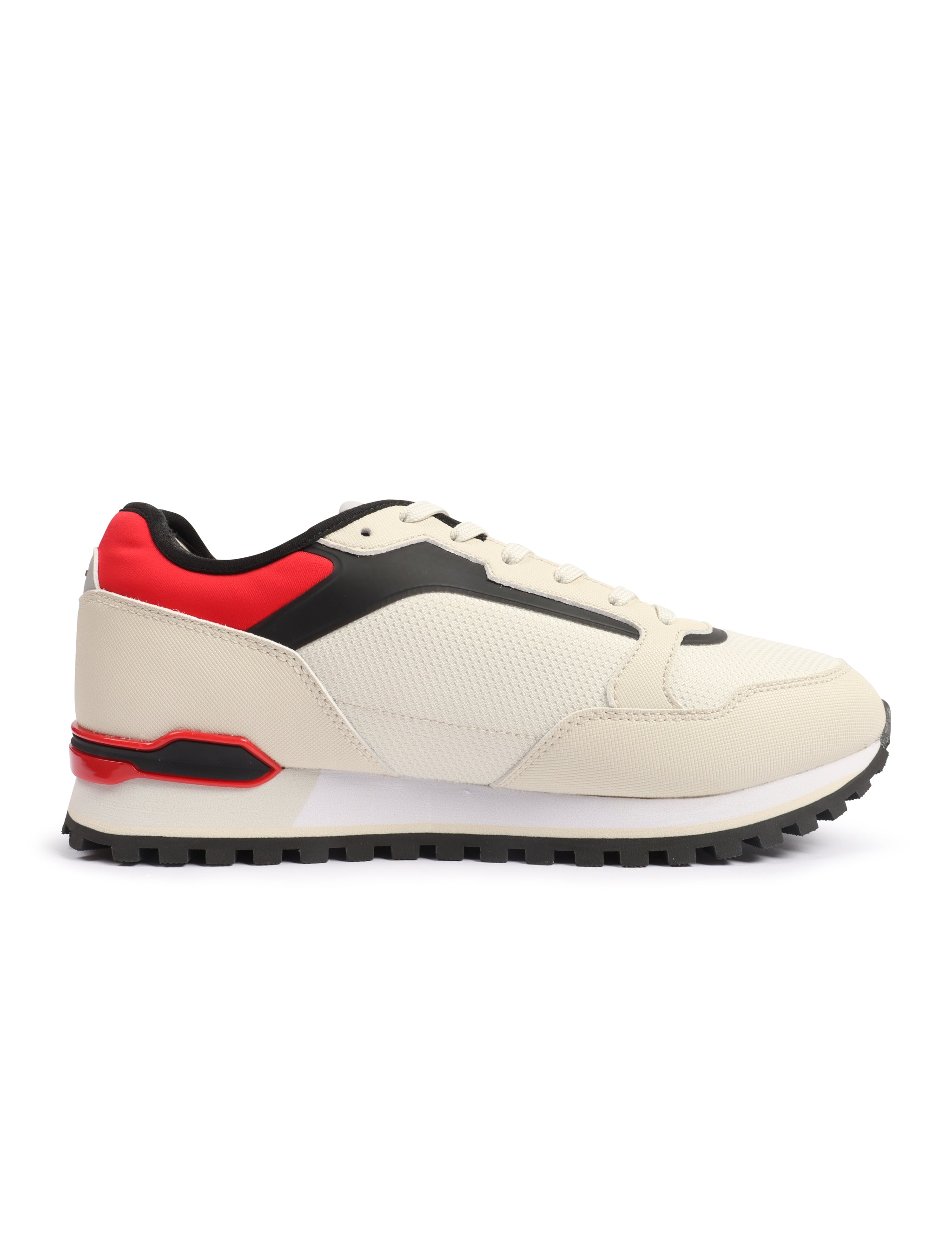 Hugo Boss Mens Parkour Runn Shoes - Light Beige by Denim Exchange