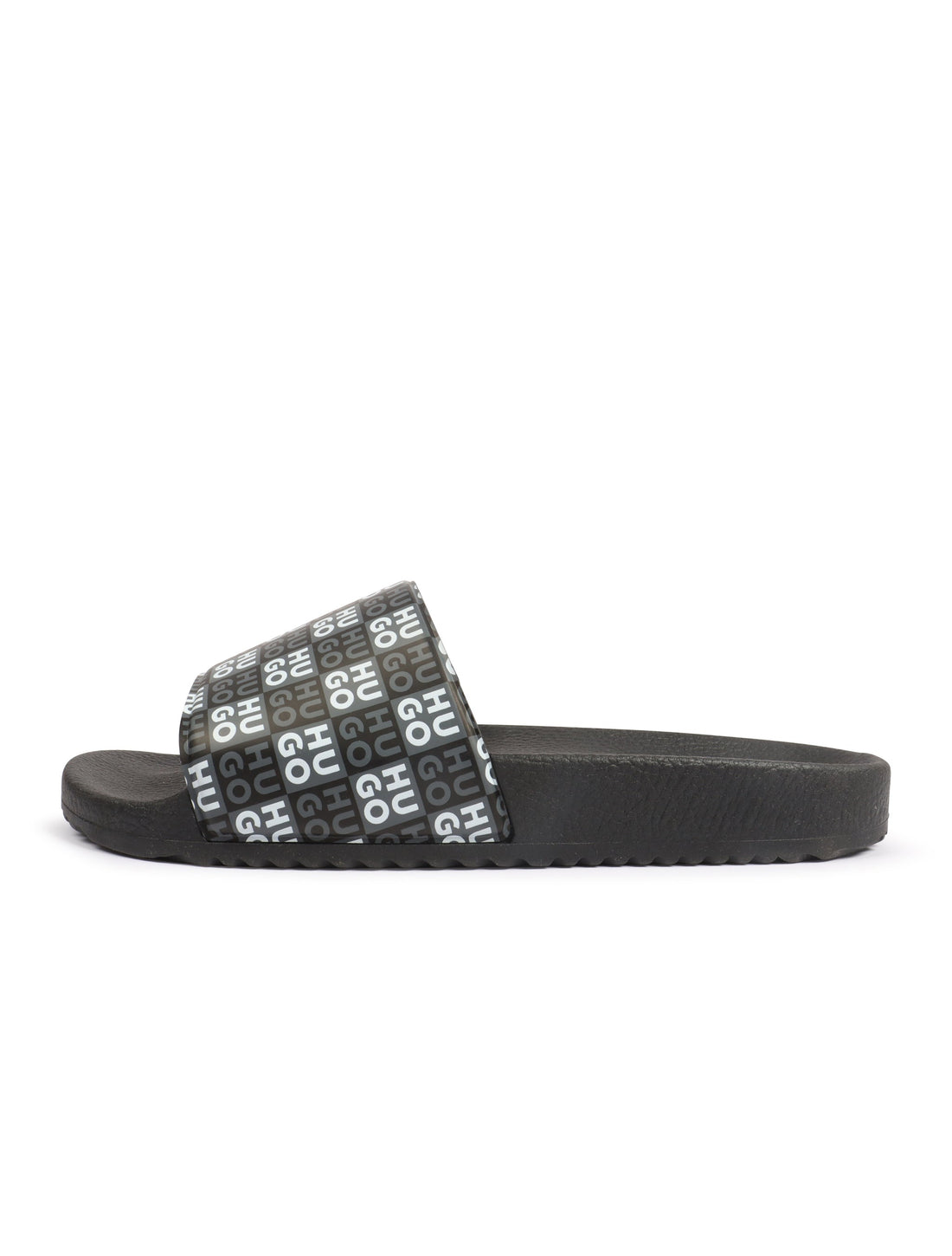 Hugo Timein Stacked Slide - Black by Denim Exchange
