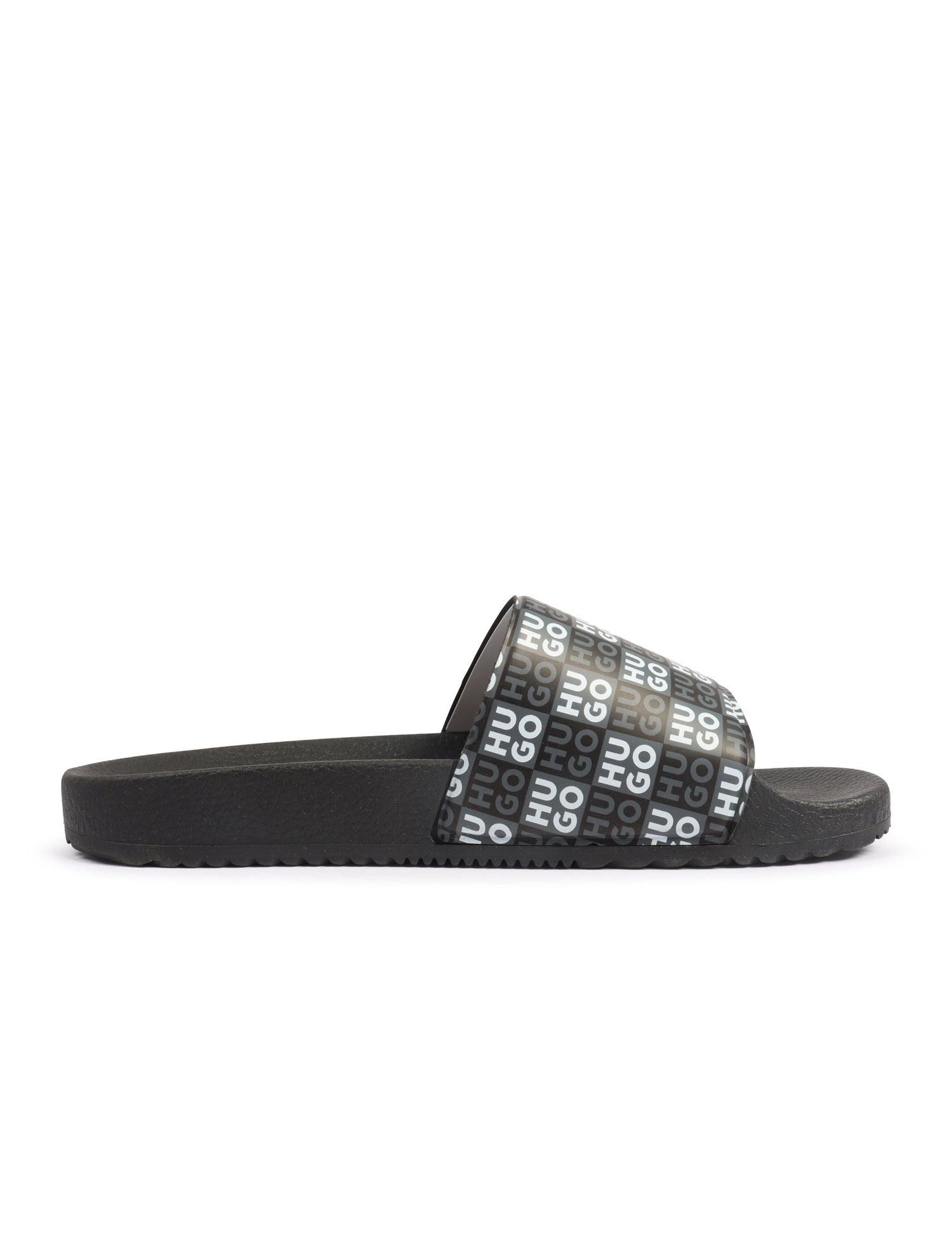 Hugo Timein Stacked Slide - Black by Denim Exchange