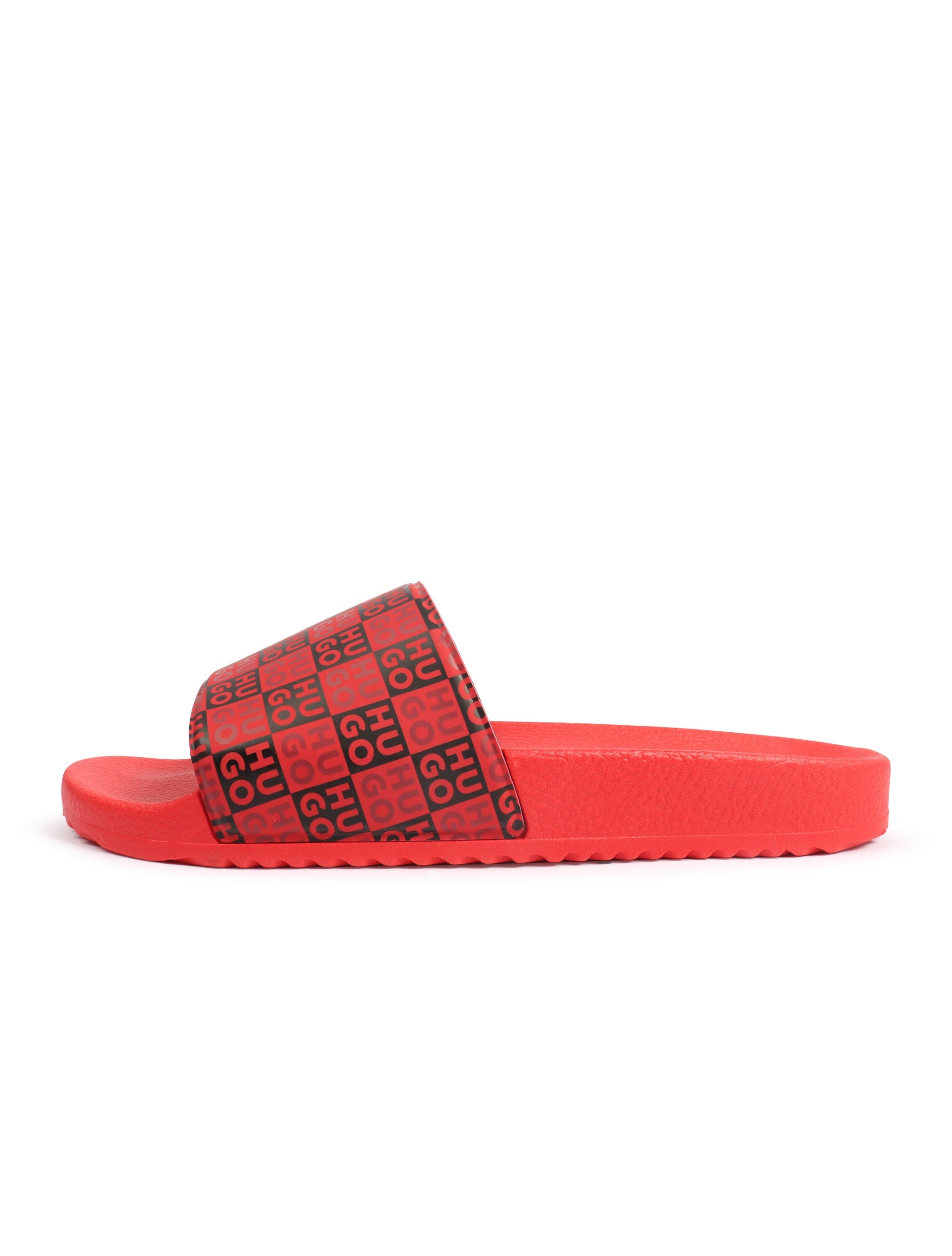 Hugo Timein Stacked Slide - Red by Denim Exchange