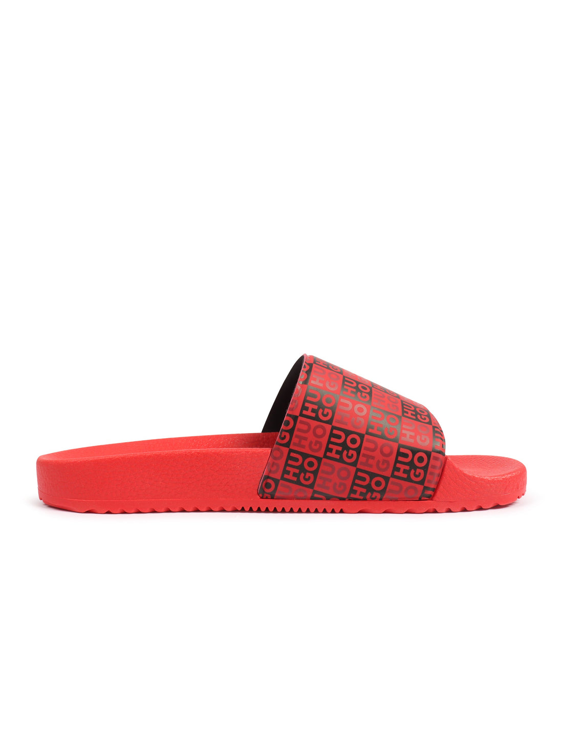 Hugo Timein Stacked Slide - Red by Denim Exchange