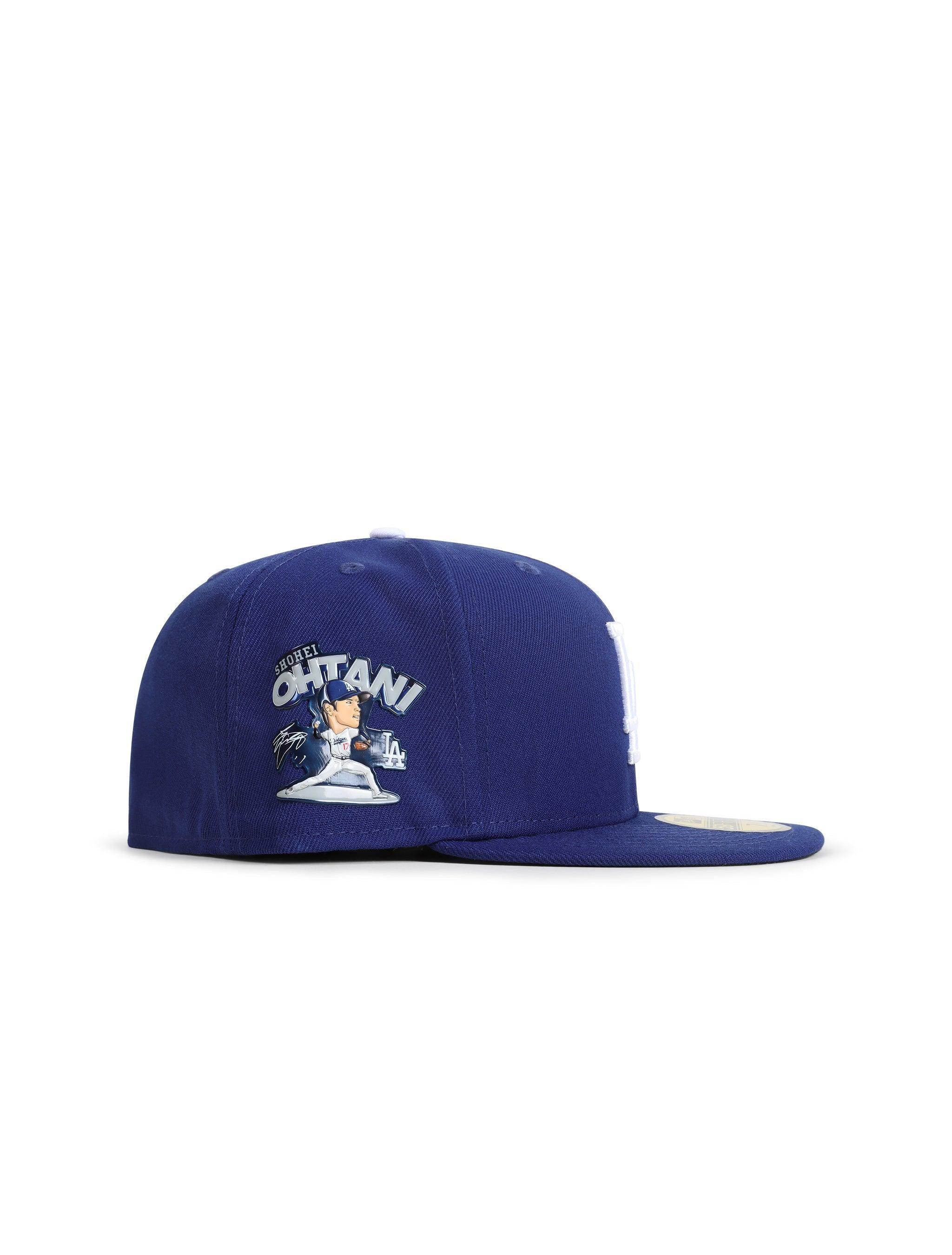 New Era 5950 La Dodgers Shohei Ohtani Pitcher Patch Hat - Royal by Denim Exchange