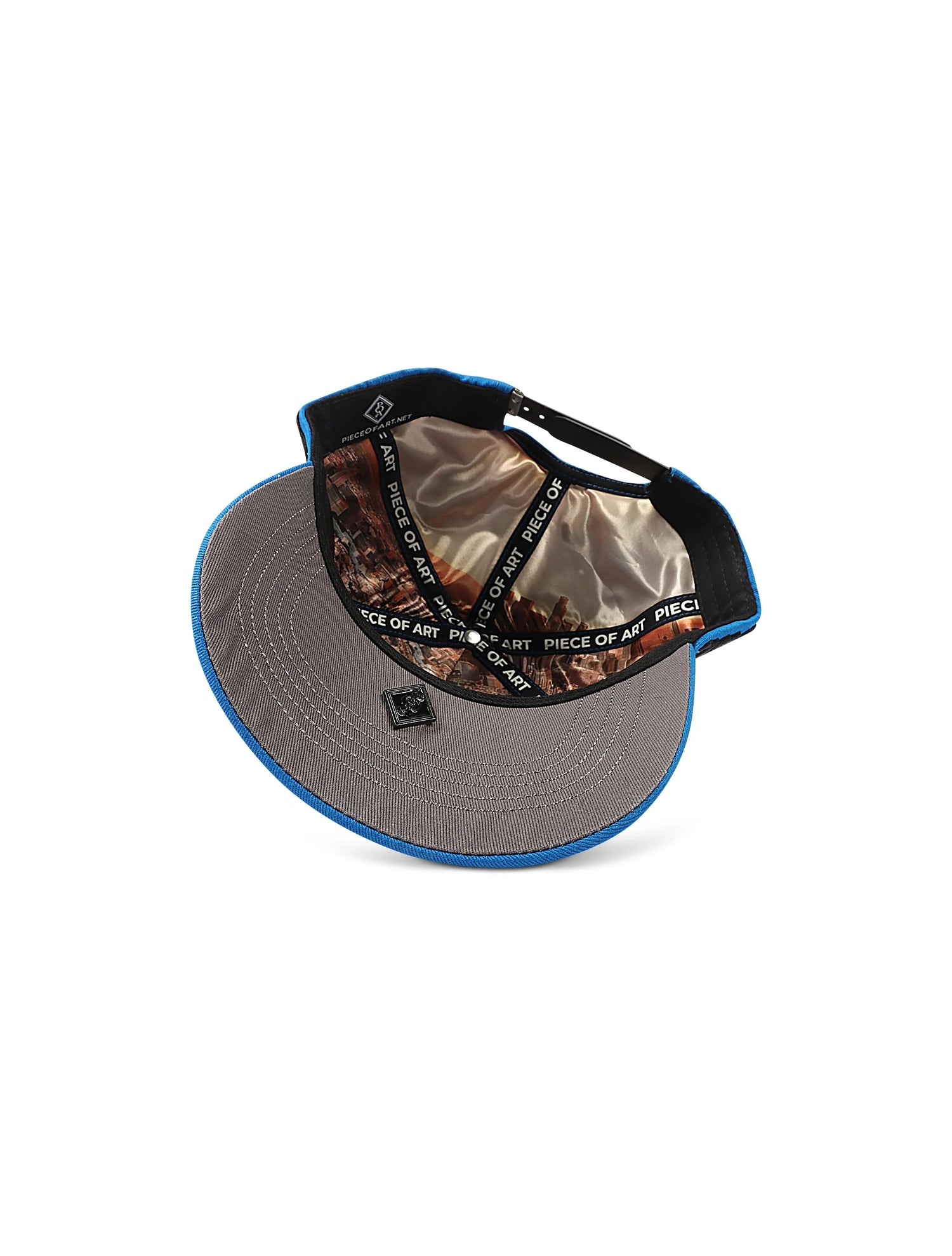 Piece Of Art Heavenly City Hat - Blue by Denim Exchange