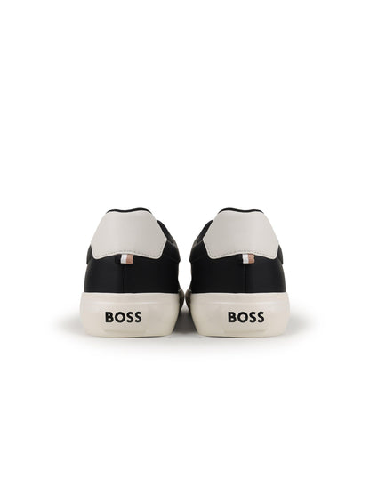 Hugo Boss Aiden Tenn Shoes - Black by Denim Exchange