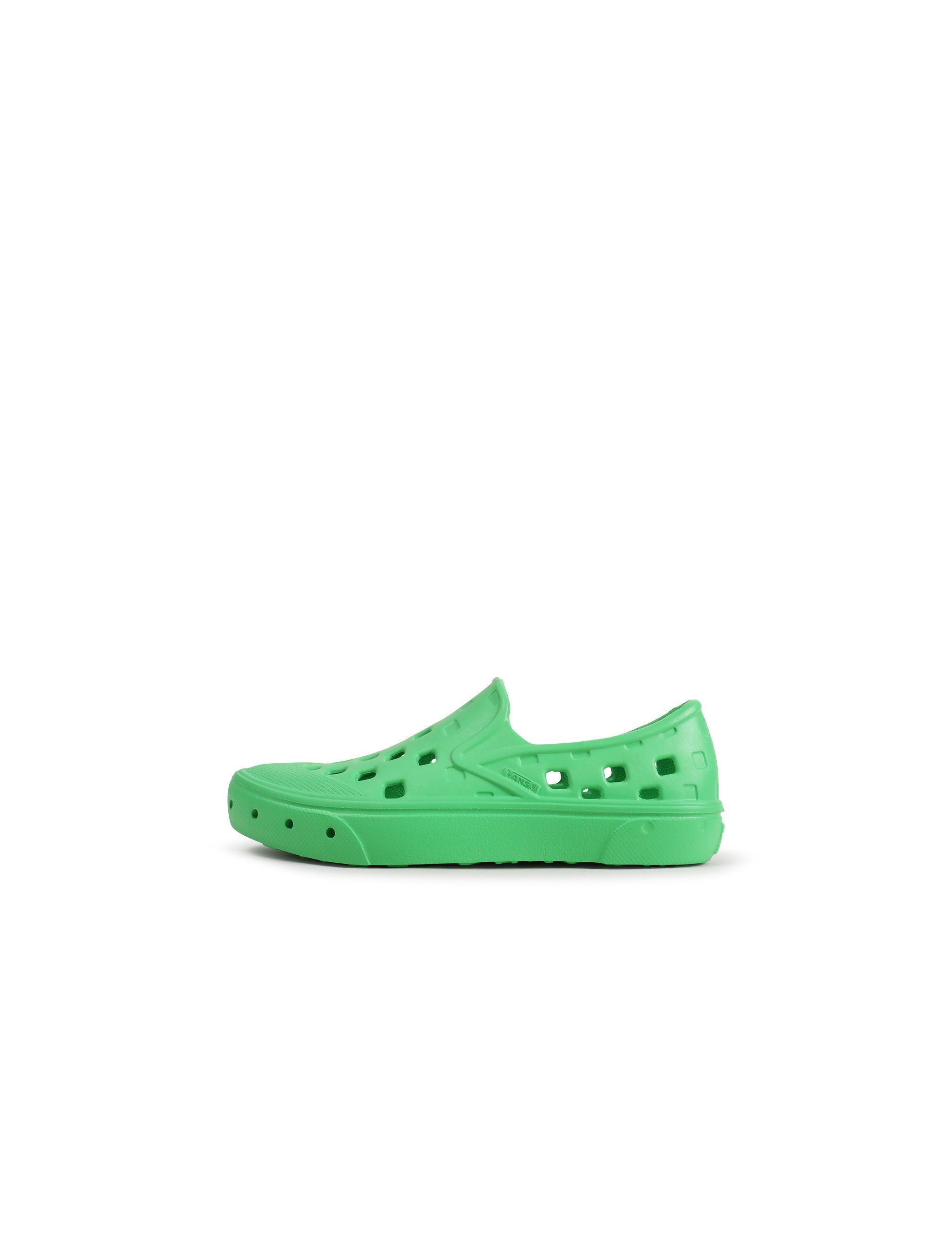 Vans Ps Slip-Ons Trk Shoes - Green by Denim Exchange