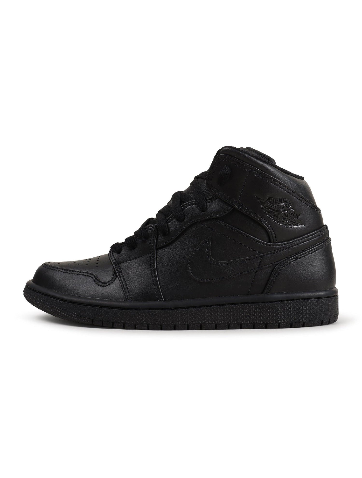 Air Jordan 1 Mid - Triple Black by Denim Exchange