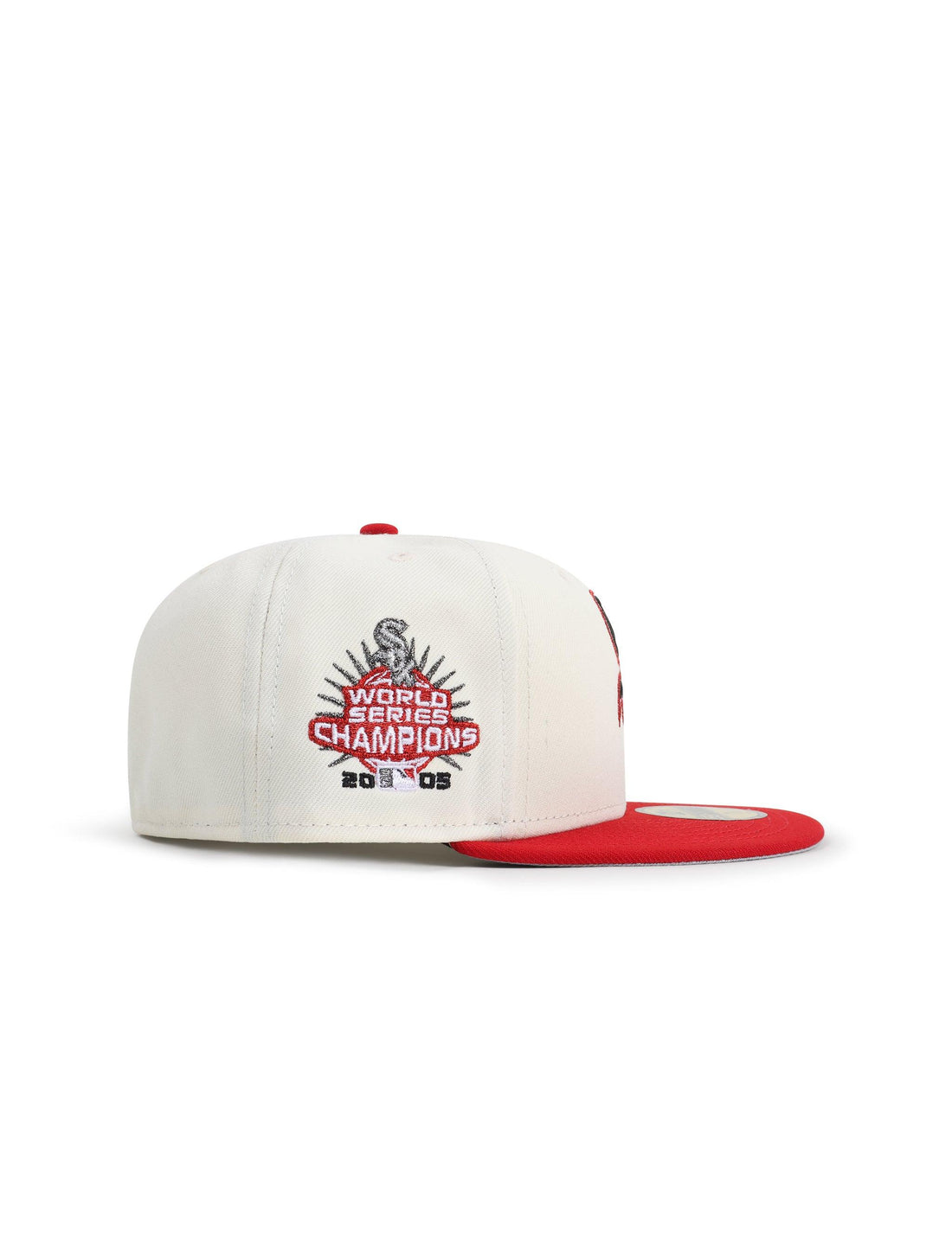 New Era 5950 White Sox World Series Champions - Chrome/Red by Denim Exchange