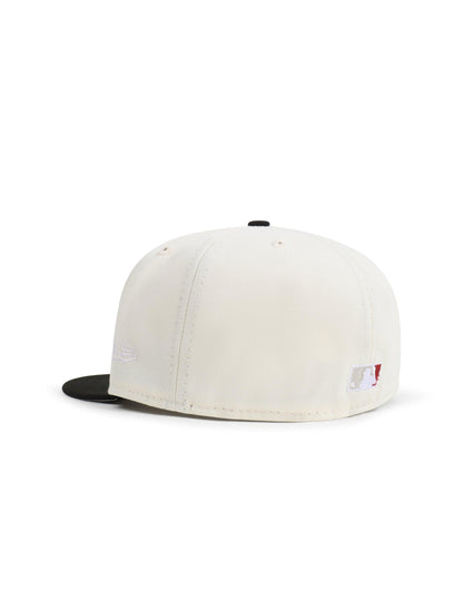 New Era 5950 Seattle Mariners 30th Anniversary Patch Hat - Chrome/Red by Denim Exchange