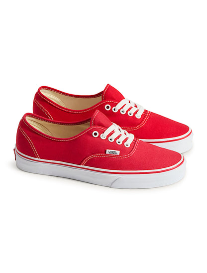Vans Mens Authentic - Red by Denim Exchange