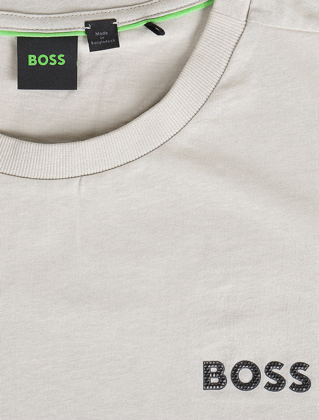 Boss Green Label Tee 12 - Cream by Denim Exchange