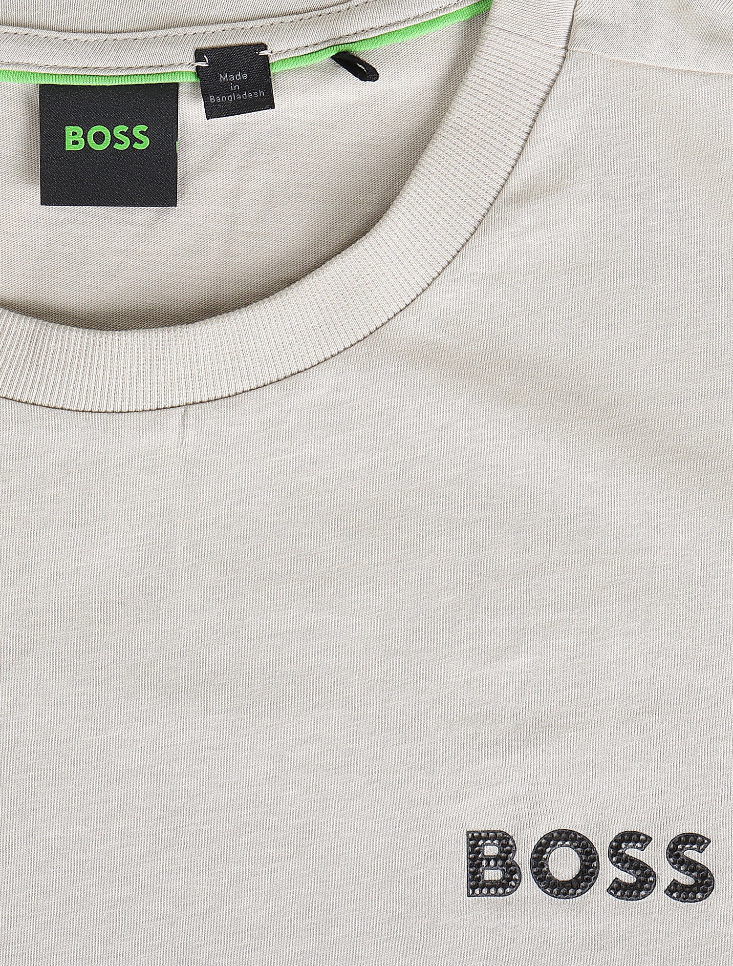 Boss Green Label Tee 12 - Cream by Denim Exchange